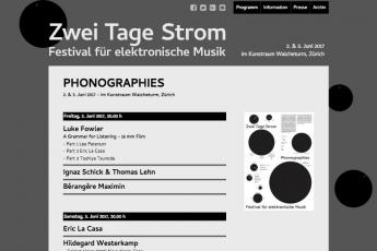 Zwei Tage Strom